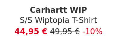 Carhartt WIP - S/S Wiptopia T-Shirt