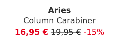 Aries - Column Carabiner