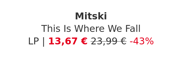 Mitski - This Is Where We Fall