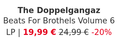 The Doppelgangaz - Beats For Brothels Volume 6