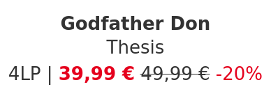 Godfather Don - Thesis