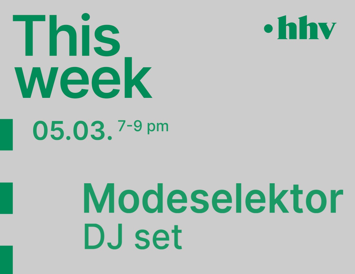 Store Event KW10 Modeselektor DJ Set