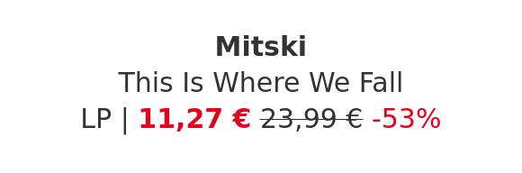 Mitski - This Is Where We Fall