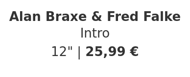 Alan Braxe & Fred Falke - Intro