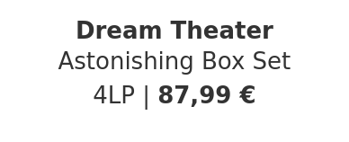 Dream Theater - Astonishing Box Set