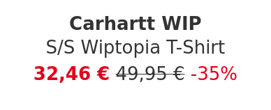 Carhartt WIP - S/S Wiptopia T-Shirt