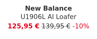 New Balance - U1906L AI Loafer