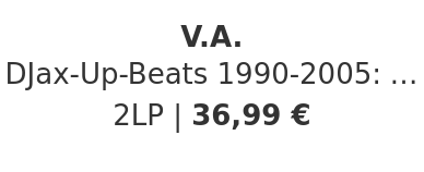 V.A. - DJax-Up-Beats 1990-2005: Volume 1 - The Acid Trip