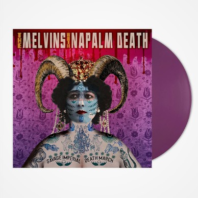 Melvins With Napalm Death - Savage Imperial Death March Orchid Vinyl Edition