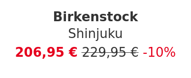 Birkenstock - Shinjuku