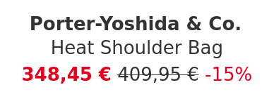 Porter-Yoshida & Co. - Heat Shoulder Bag