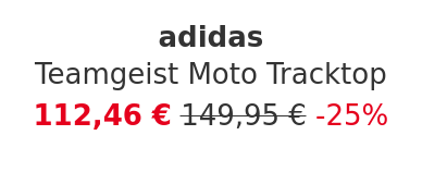 adidas - Teamgeist Moto Tracktop