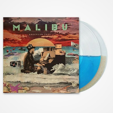 Anderson .Paak - Malibu 10 Year Anniversary Water & Sand Filled Vinyl Edition