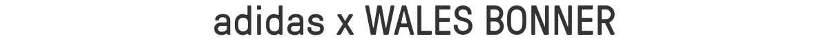 adidas x WALES BONNER
