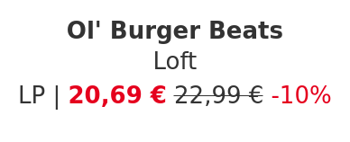 Ol' Burger Beats - Loft