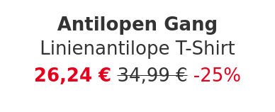 Antilopen Gang - Linienantilope T-Shirt
