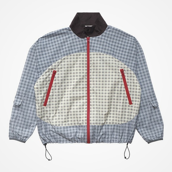 Metalwood - Double Plaid Windbreaker Jacket