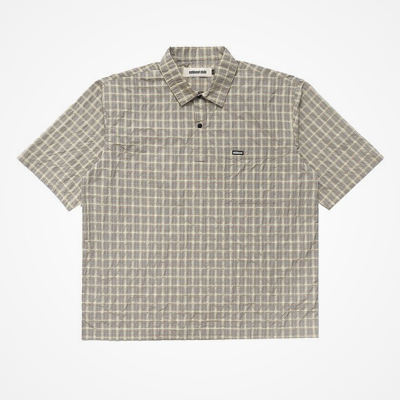 Metalwood - Oversized Snap Top Polo