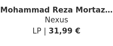 Mohammad Reza Mortazavi - Nexus
