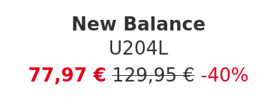 New Balance - U204L