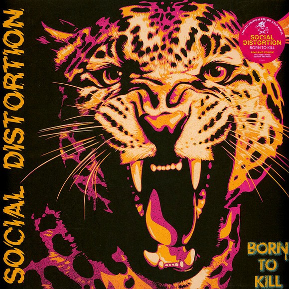 Social Distortion - Born To Kill Pink / Yellow Vinyl Edition