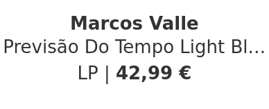 Marcos Valle - Previsão Do Tempo Light Blue Translucent Vinyl Edition