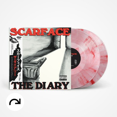 Scarface - The Diary HHV Exclusive Bloodshot Red Vinyl Edition With Obi Strip