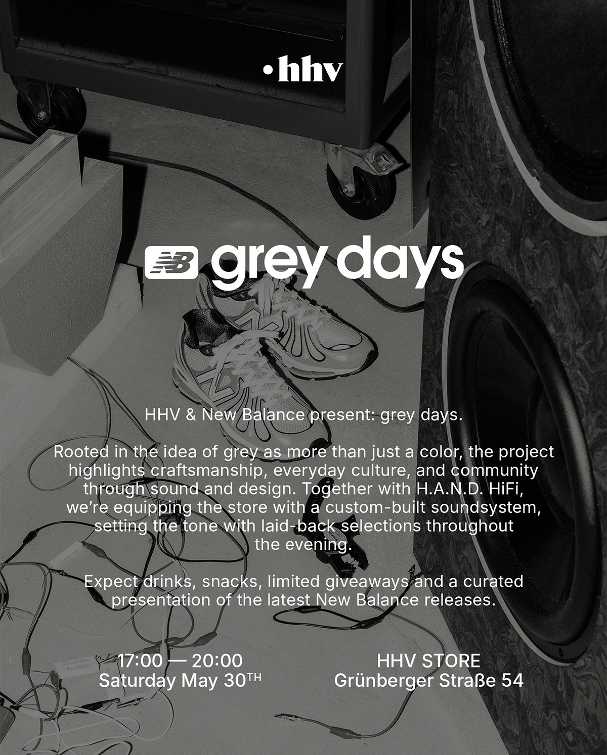 New Balance Grey Days Invite