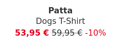 Patta - Dogs T-Shirt