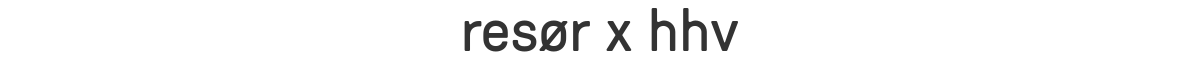 resør x hhv