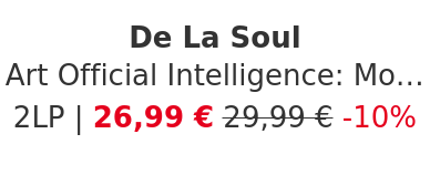 De La Soul - Art Official Intelligence: Mosaic Thump