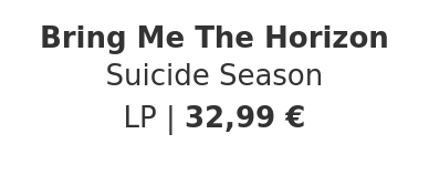 Bring Me The Horizon - Suicide Season