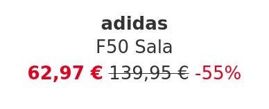 adidas - F50 Sala