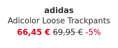 adidas - Adicolor Loose Trackpants