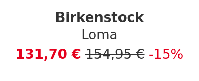 Birkenstock - Loma