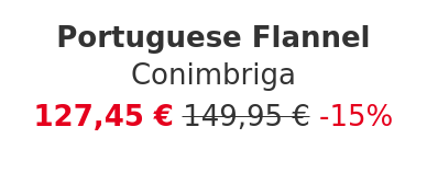 Portuguese Flannel - Conimbriga