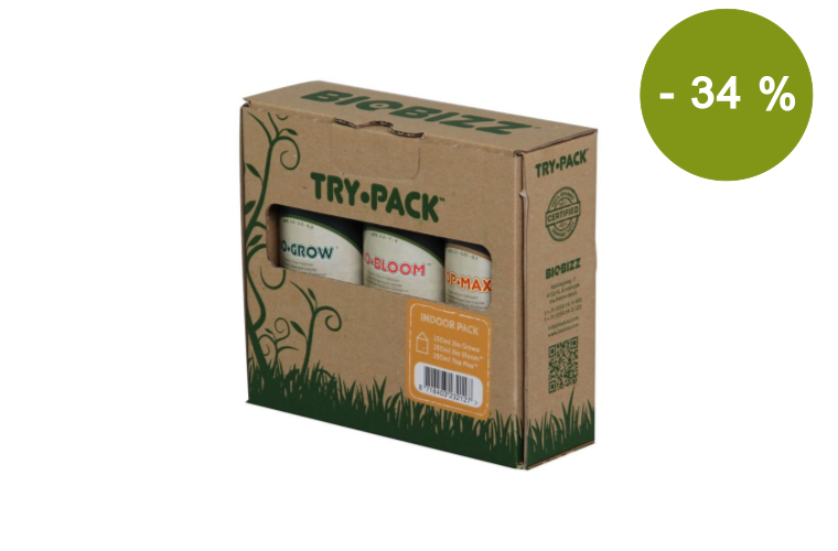 BioBizz Trypack Indoor - 379 Kč