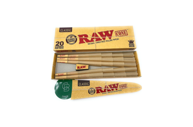 RAW dutinky Cones King Size, balení 20ks - 199 Kč