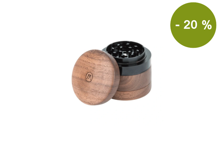 Dřevěná čtyřdílná drtička Marley Natural Small Wood Grinder - 1 999 Kč