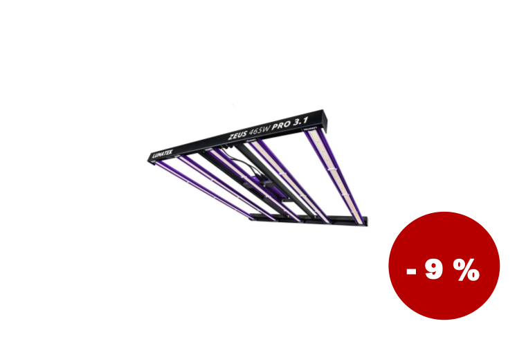 Lumatek LED Zeus 465W PRO 3.1 µmol/J - 21 990 Kč