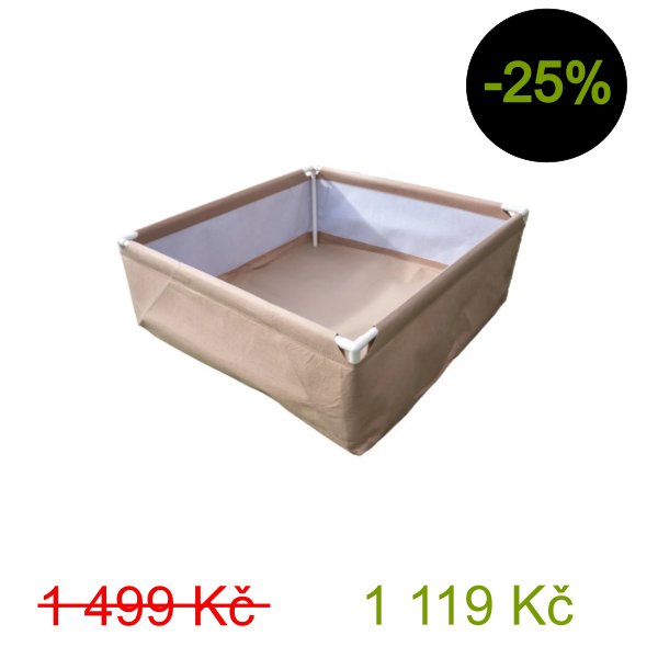 Urban Living Soil Bed XL, 120x120x45cm - 1 499 Kč
