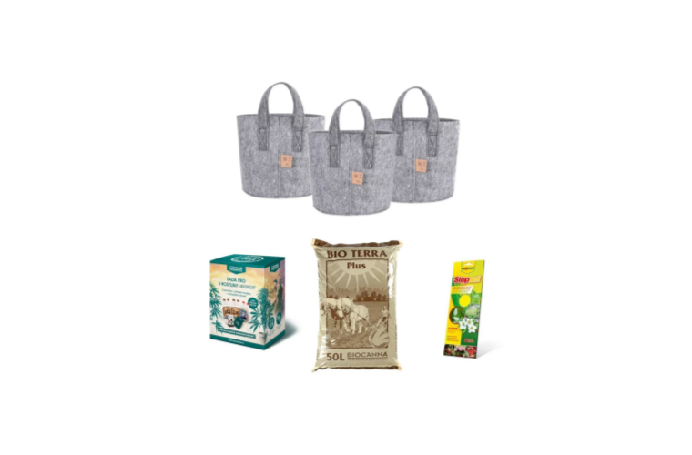 Outdoor Canna set na pěstování 3 kytek - 1 499 Kč