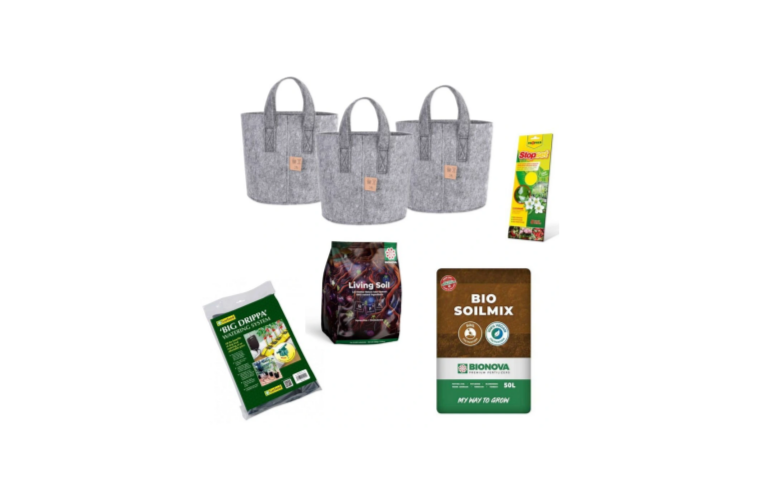 Living Soil Set na pěstování 3 kytek - 1 499 Kč