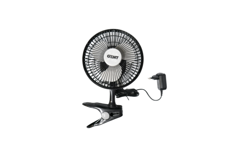 GENT Clip Fan 5W, klipsnový ventilátor, průměr 15cm - 449 Kč