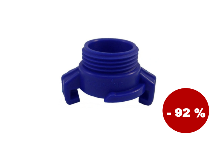 Aquaking Rychlospojka modrá 1“ vnější závit - 49 Kč