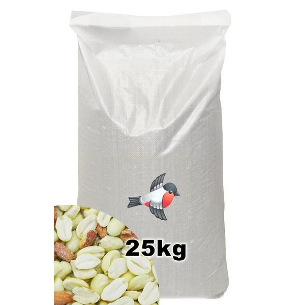 Maapähkinä 25kg kuorittu rikottu Lintujen ruokintaan maapähkinä 25kg