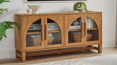 Better Homes & Gardens Arc TV Stand Just $198 Shipped!