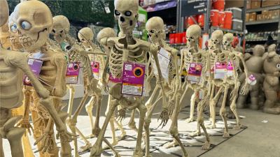 50% Off Halloween Decor at Home Depot - $20 LED Skeletons