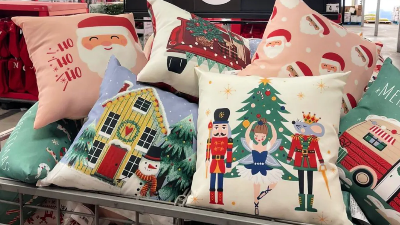 Reversible Outdoor Christmas Pillows Just $5!