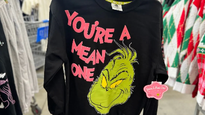 The Grinch Women’s Sweatshirts Only $14.98 at Walmart (Already Selling Out)